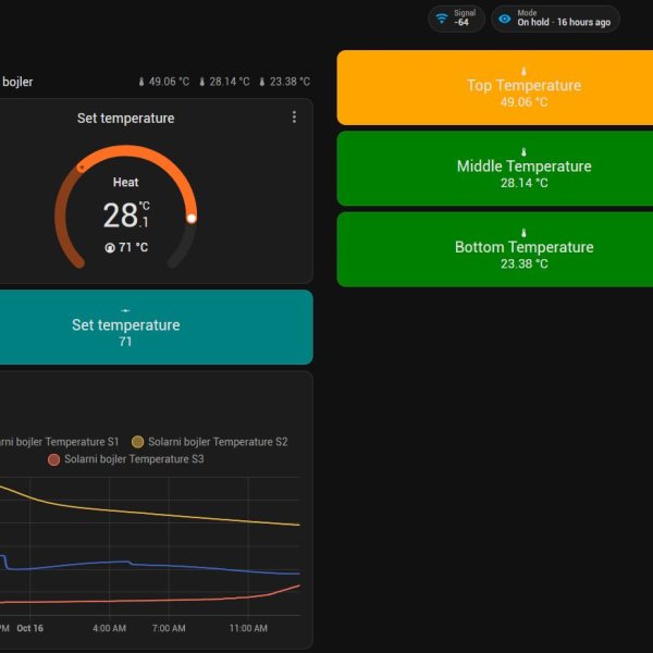 WiFi temperature controller V8